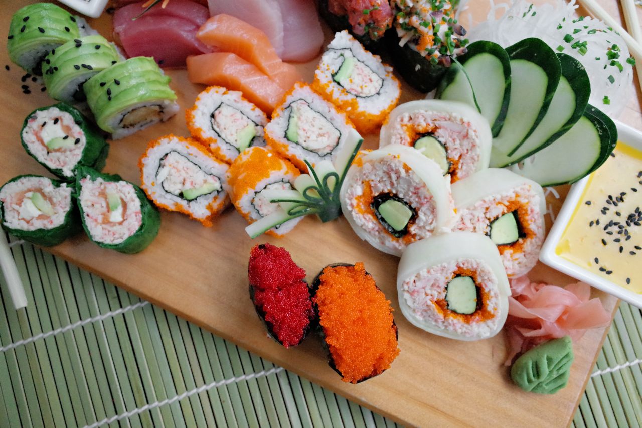 Fraîcheur et beauté des sushis SuandShi…