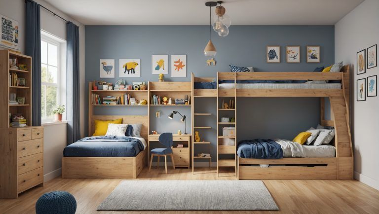 Aménager ou réaménager efficacement une chambre d’enfant de petite taille…