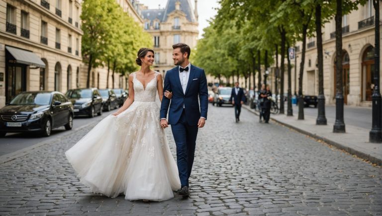 Mariés à Paris ? Faites-vous photographier par les pros de l’agence Pearl !